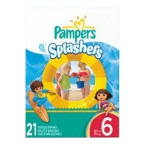 Fralda Descartável Pampers Splashers 6 21 Unidades