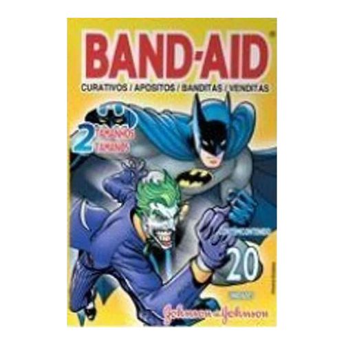 Curativo Band-Aid Desenhos Johnson's 20 Unidades Curativo Band-Aid Desenhos Johnson's 20 Unidades