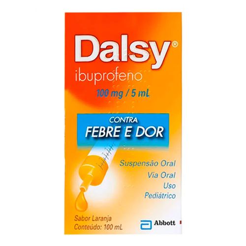 Dalsy Pediátrico 100mg/5ml 100ml + Seringa Dalsy Pediátrico 100mg/5ml 100ml + Seringa