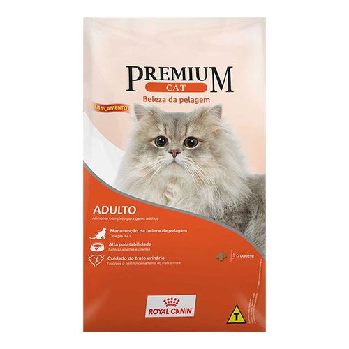 Ração Royal Canin Premium Cat Adulto Beleza da Pelagem Ração Royal Canin Premium Cat Adulto Beleza da Pelagem