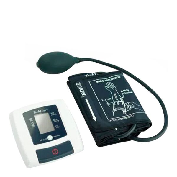 Aparelho de Pressão Techline Digital Semi-Automático MG-20