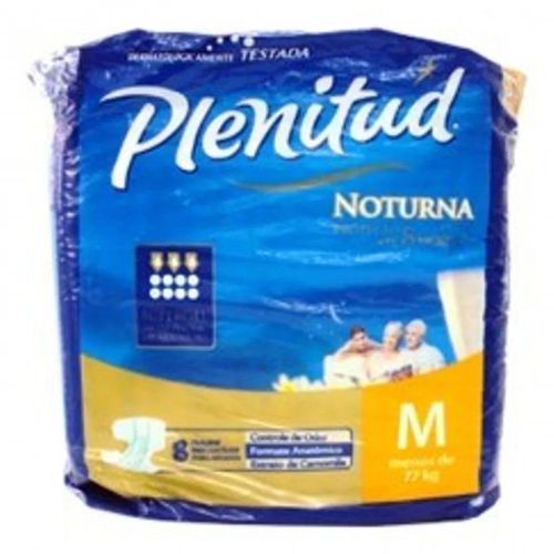 Fralda Geriátrica Plenitud Noite e Dia Média 8 Unidades Fralda Geriátrica Plenitud Noite e Dia Média 8 Unidades