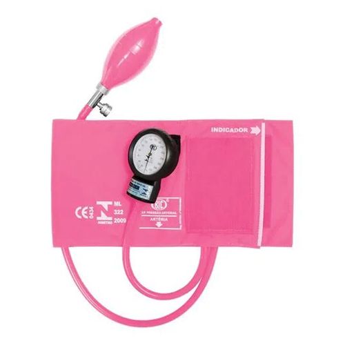 Aparelho Pressão Adulto Nylon Rosa Ap0311 Bic Aparelho Pressão Adulto Nylon Rosa Ap0311 Bic