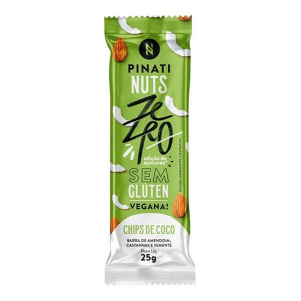 Barra Pinati Zero Chips de Coco 25g