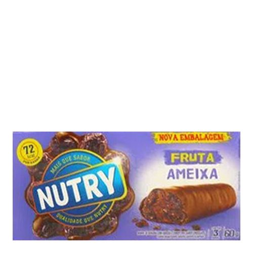 Barra de Cereal Nutry Frutas Ameixa com Banana 20g 3 Unidades Barra de Cereal Nutry Frutas Ameixa com Banana 20g 3 Unidades