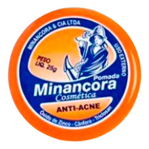 Pomada Cosmética Anti-Acne Minancora 25g Pomada Cosmética Anti-Acne Minancora 25g