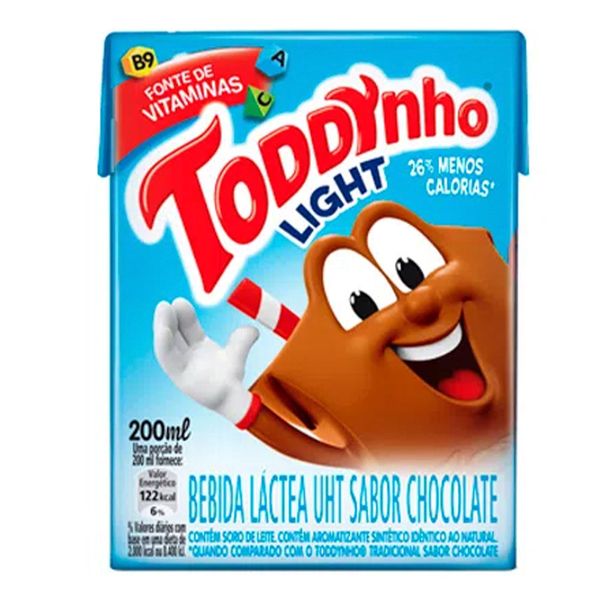 Bebida Láctea Toddynho Light 200ml