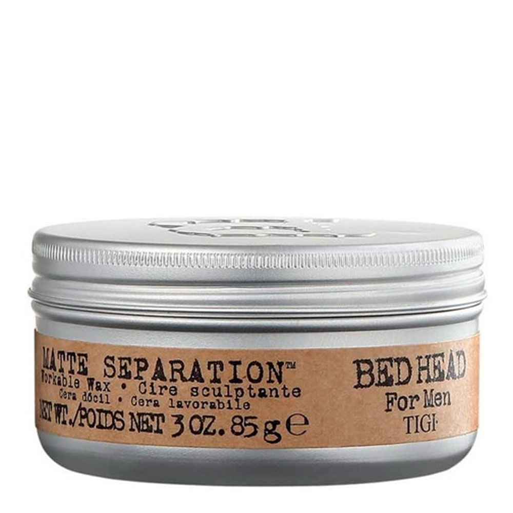 Pomada Modeladora Bed Head For Men Matte Separation 85g - Drogaria Sao ...