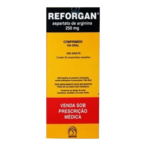 Reforgan 250mg Zydus 20 Comprimidos Revestidos Reforgan 250mg Zydus 20 Comprimidos Revestidos