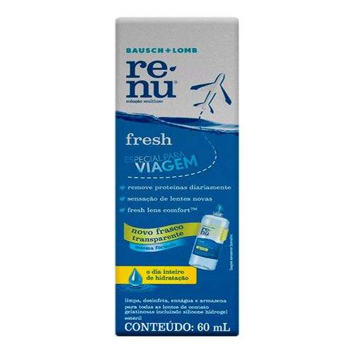 Renu Fresh Viagem Solução Multiuso 60ml Renu Fresh Viagem Solução Multiuso 60ml