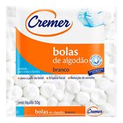 Bolas de Algodão Cremer 50g