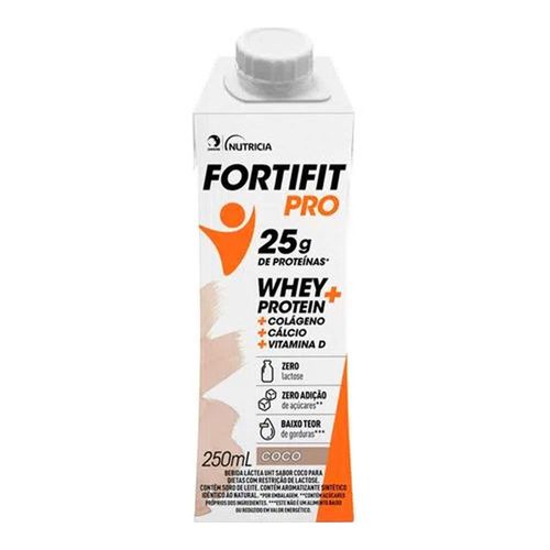 Bebida Láctea Fortifit Pro Coco 250ml Bebida Láctea Fortifit Pro Coco 250ml
