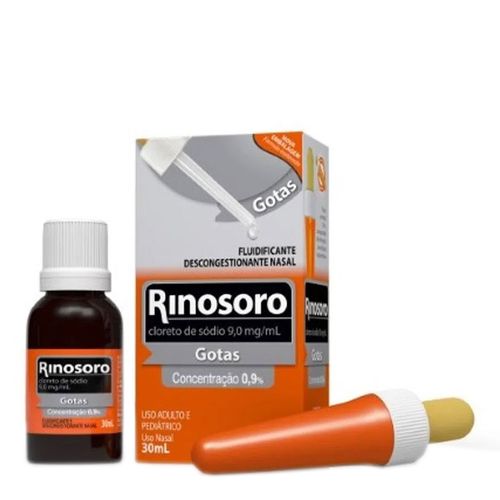 Descongestionante Rinosoro 9,0Mg/Ml + 0,1Mg/Ml 30Ml