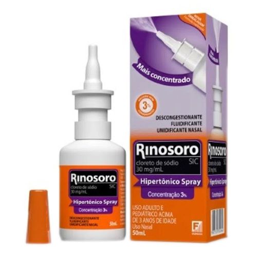 Rinosoro Sic 3% Solução Nasal 50ml Rinosoro Sic 3% Solução Nasal 50ml