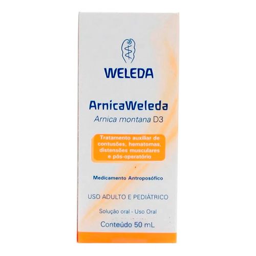 Arnica D3 Weleda 50ml Arnica D3 Weleda 50ml