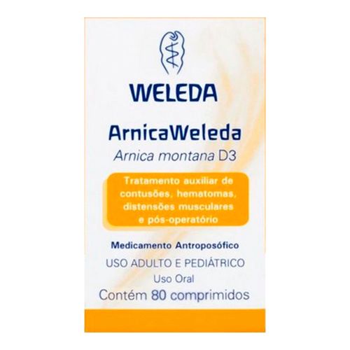 Arnica Weleda 80 Comprimidos Arnica Weleda 80 Comprimidos