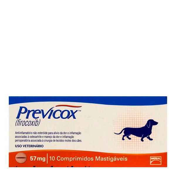PREVICOX 57mg - caixa com 10 compr.