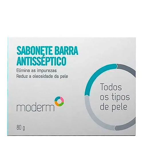 Sabonete Barra Moderm Antisséptico 80g Sabonete Barra Moderm Antisséptico 80g