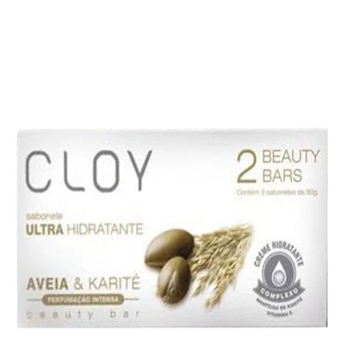 Sabonete Cloy Aveia e Karité 80g 2 Unidades Sabonete Cloy Aveia e Karité 80g 2 Unidades