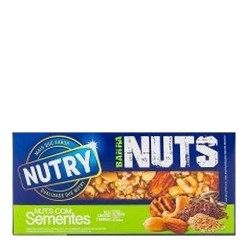 Barra de Cereal Nutry Nuts Semente C/ 2 Unidades Barra de Cereal Nutry Nuts Semente C/ 2 Unidades