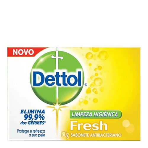 Sabonete Dettol Pele Mista 80g 3 Unidades Sabonete Dettol Pele Mista 80g 3 Unidades