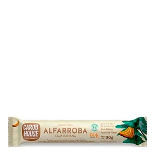 Barrinha Alfarroba Com Banana Carob House 25g Barrinha Alfarroba Com Banana Carob House 25g