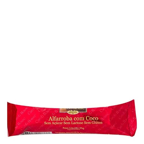 Barrinha De Alfarroba Com Coco Carob House 25g Barrinha De Alfarroba Com Coco Carob House 25g