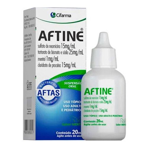 Aftine Suspensão Oral GRB Frasco 20ml