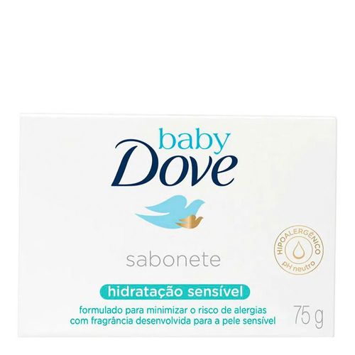Sabonete em Barra Dove Baby Hidratação Sensível 75g Sabonete em Barra Dove Baby Hidratação Sensível 75g
