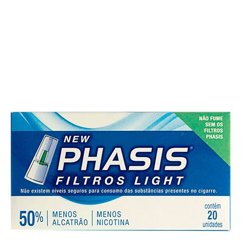 Filtro Phasis Light Welliness - 20 Unidades Filtro Phasis Light Welliness - 20 Unidades