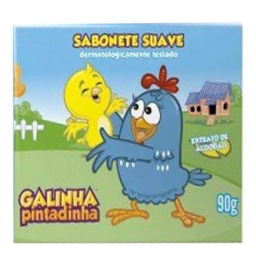 Sabonete em Barra Galinha Pintadinha 90g Sabonete em Barra Galinha Pintadinha 90g