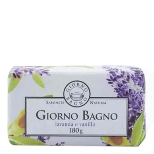 Sabonete em Barra Giorno Bagno Lavanda e Vanilla 180g Sabonete em Barra Giorno Bagno Lavanda e Vanilla 180g