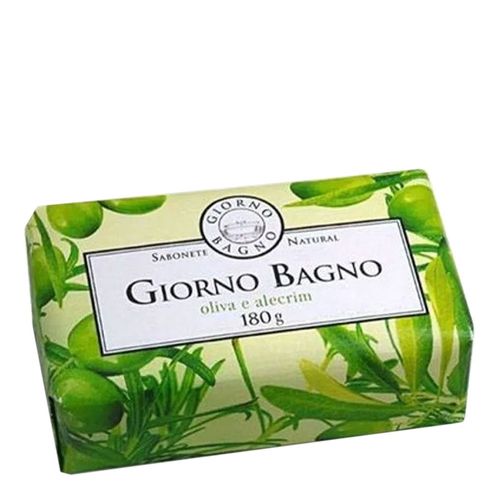 Sabonete em Barra Giorno Bagno Oliva e Alecrim 180g Sabonete em Barra Giorno Bagno Oliva e Alecrim 180g