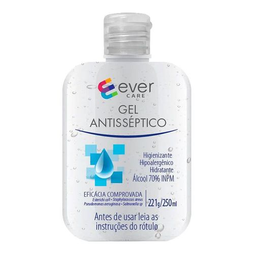Gel-Antisseptico-Ever-Care-250ml Gel-Antisseptico-Ever-Care-250ml