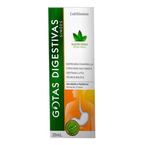 Gotas Digestivas Simões 20ml Gotas Digestivas Simões 20ml