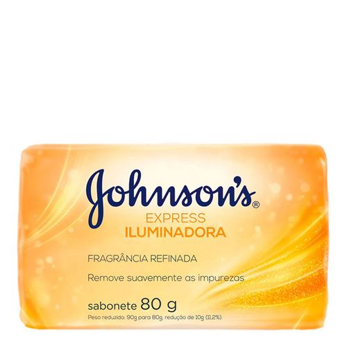 Sabonete Em Barra Johnsons Express Iluminadora 80g Sabonete Em Barra Johnsons Express Iluminadora 80g