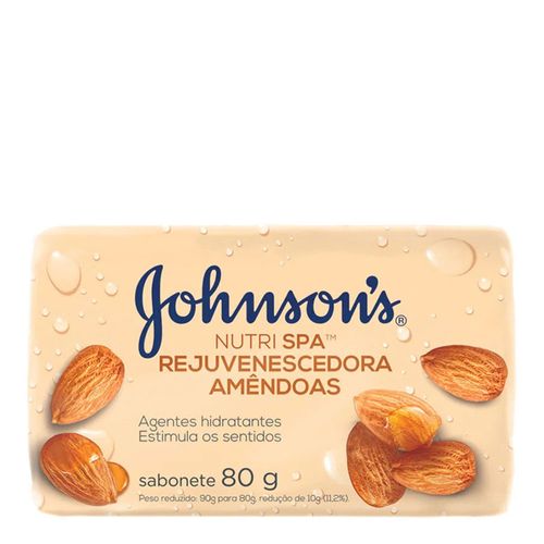 Sabonete Em Barra Johnsons Nutri Spa Amêndoas 80g Sabonete Em Barra Johnsons Nutri Spa Amêndoas 80g