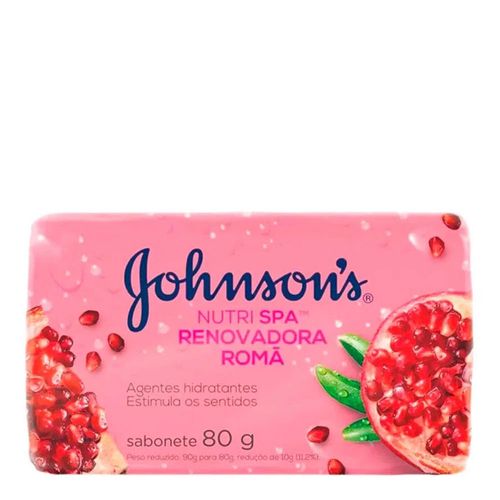 Sabonete Em Barra Johnsons Nutri SPA Roma 80g Sabonete Em Barra Johnsons Nutri SPA Roma 80g