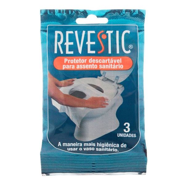 Protetor Descartável para Assento Sanitário com 3 Unidades
