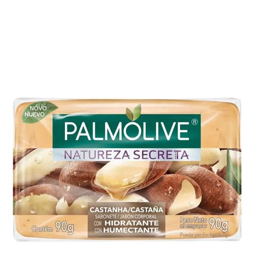 Sabonete em Barra Palmolive Natureza Secreta Castanha 90g Sabonete em Barra Palmolive Natureza Secreta Castanha 90g