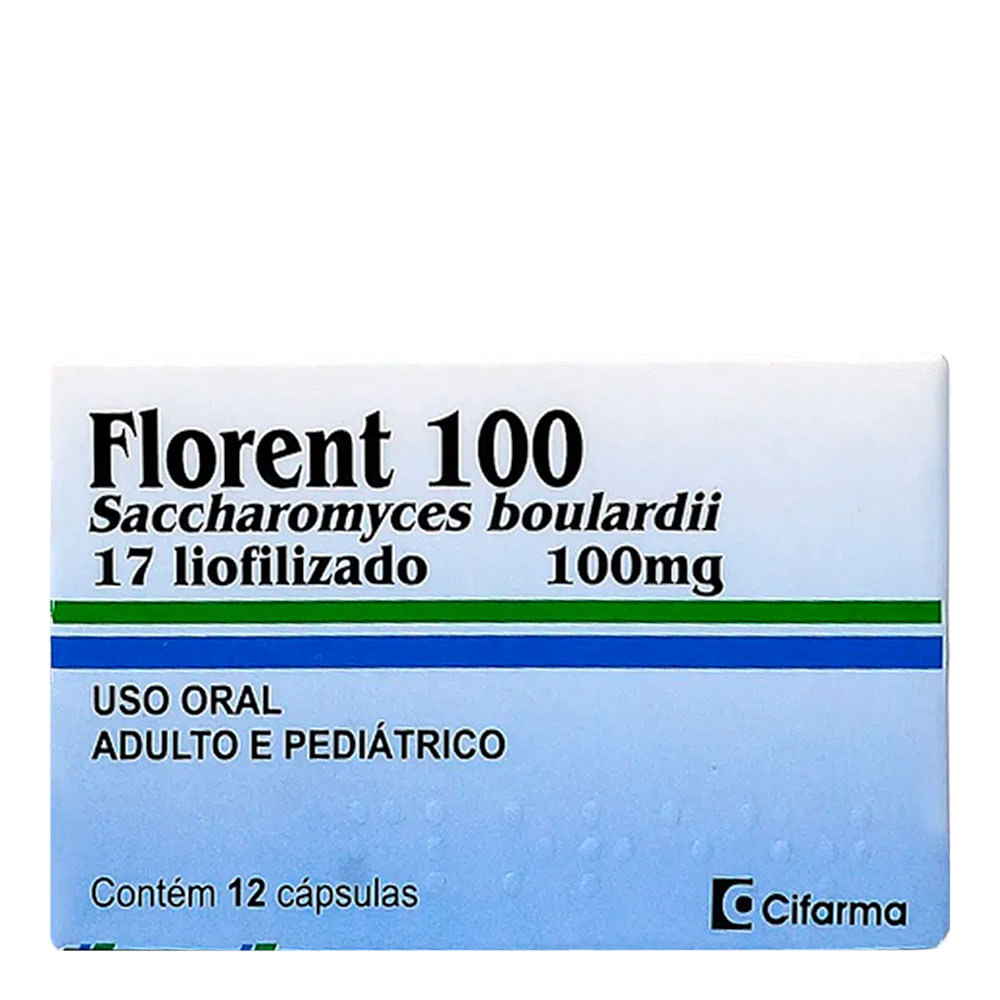 FLORENT 100MG C/ 12 COMP
