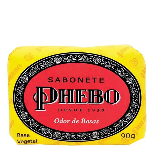 Sabonete Em Barra Phebo Odor De Rosas 90g