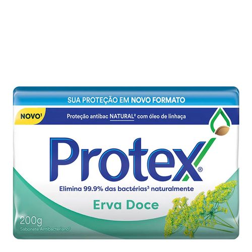 Sabonete em Barra Protex Erva-Doce 200g Sabonete em Barra Protex Erva-Doce 200g