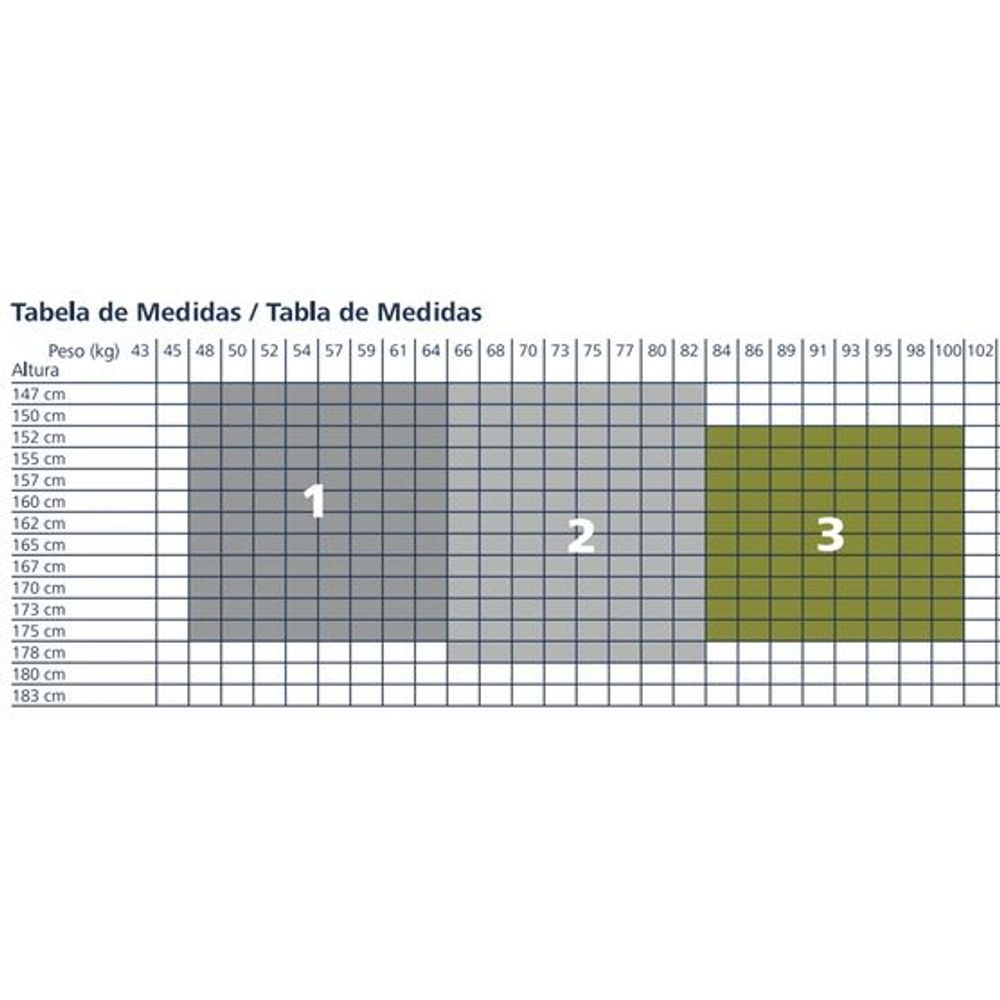 Meia Terapêutica Meia Coxa Audace Sigvaris (120 A AF) sem ponteira - 15-20  mmHg 