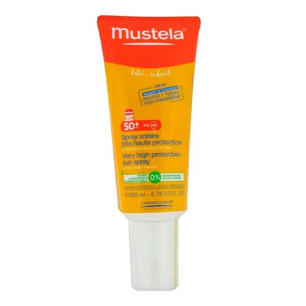Protetor Solar Infantil Mustela Spray FPS50 200ml