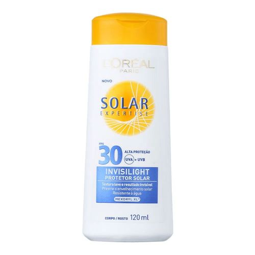 472620---protetor-solar-loreal-paris-expertise-invisilight-fps-30-120ml 472620---protetor-solar-loreal-paris-expertise-invisilight-fps-30-120ml