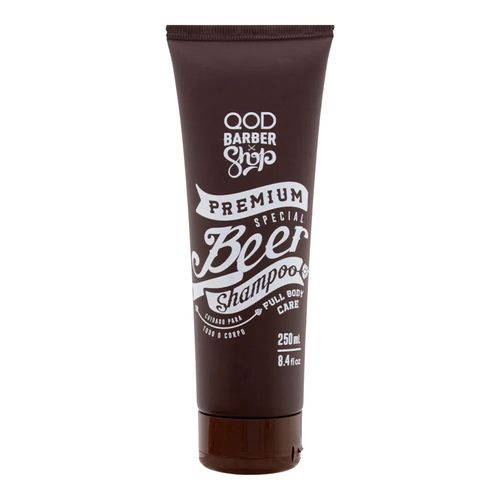 Shampoo de Cerveja QOD Barber Shop Premium Special 250ml Shampoo de Cerveja QOD Barber Shop Premium Special 250ml
