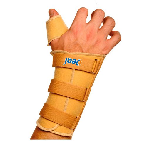 Imobilizador de Pulso/Polegar (Tala Pulso/Polegar) Bege Direito G Ideal Imobilizador de Pulso/Polegar (Tala Pulso/Polegar) Bege Direito G Ideal