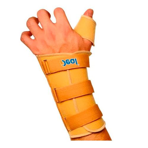 Imobilizador de Pulso/Polegar (Tala Pulso/Polegar) Bege Esquerdo PP Ideal Imobilizador de Pulso/Polegar (Tala Pulso/Polegar) Bege Esquerdo PP Ideal