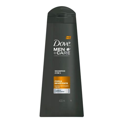 Shampoo Dove Men 2 em 1 Força Resistente 400ml Shampoo Dove Men 2 em 1 Força Resistente 400ml